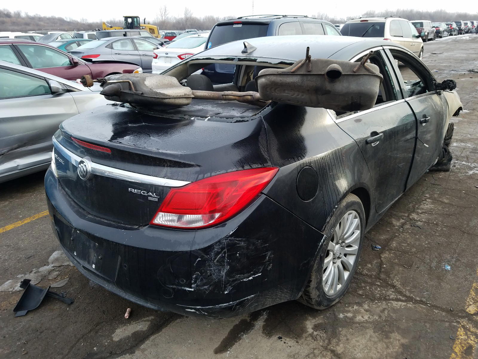 Photo 4 from auction – 2011 BUICK REGAL CXL with VIN W04GS5EC5B1010376