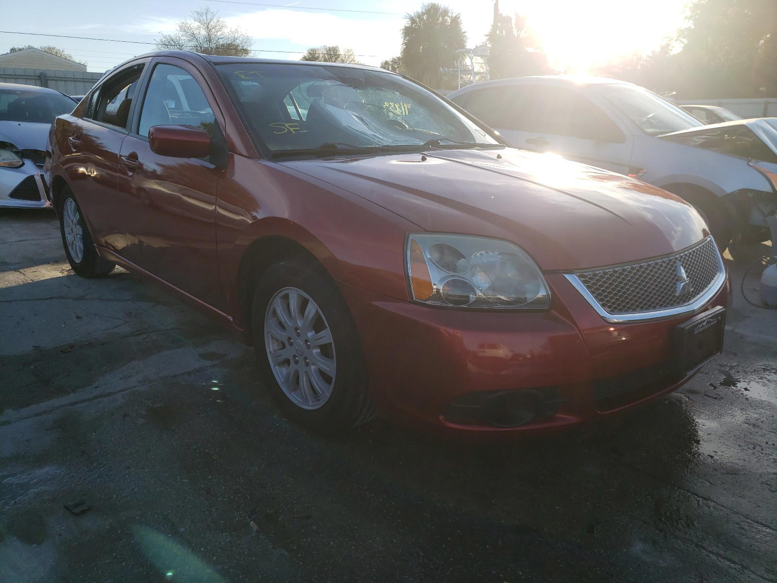 MITSUBISHI GALANT FE 2012 with VIN 4A32B2FFXCE013160 - Photo from auction