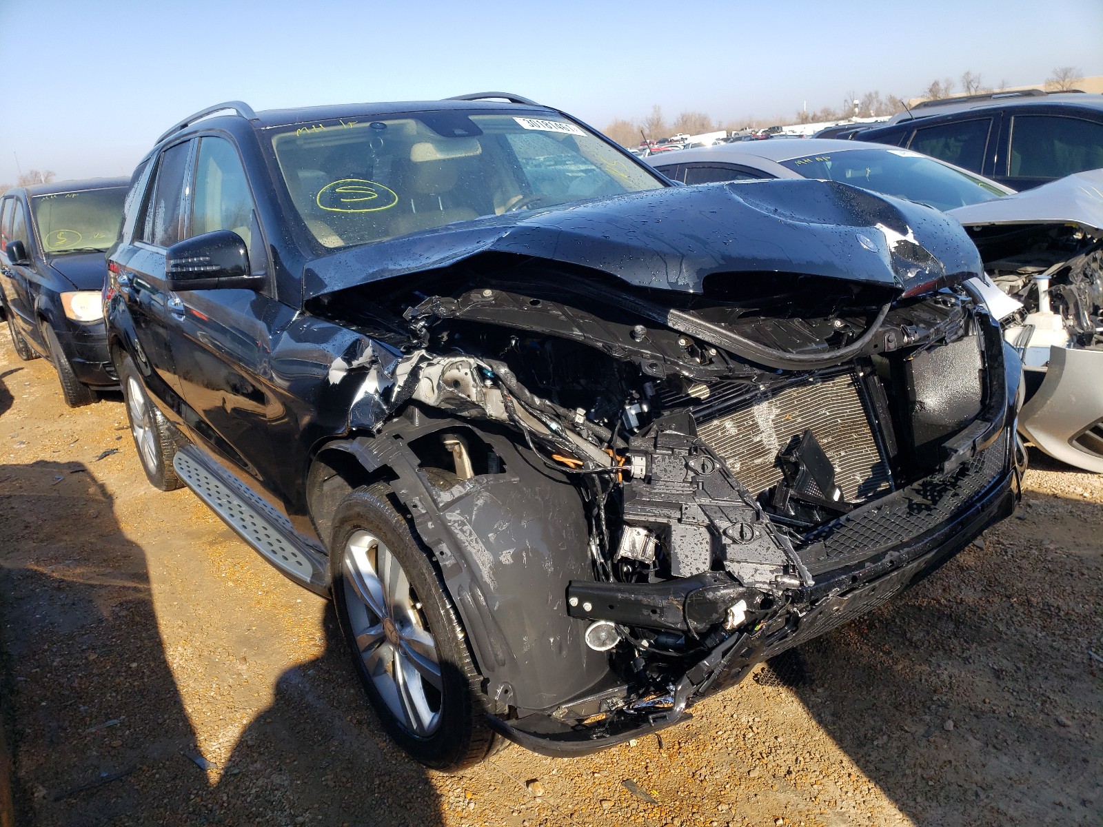 Photo 1 from auction – 2015 MERCEDES-BENZ ML 350 with VIN 4JGDA5JB4FA609747