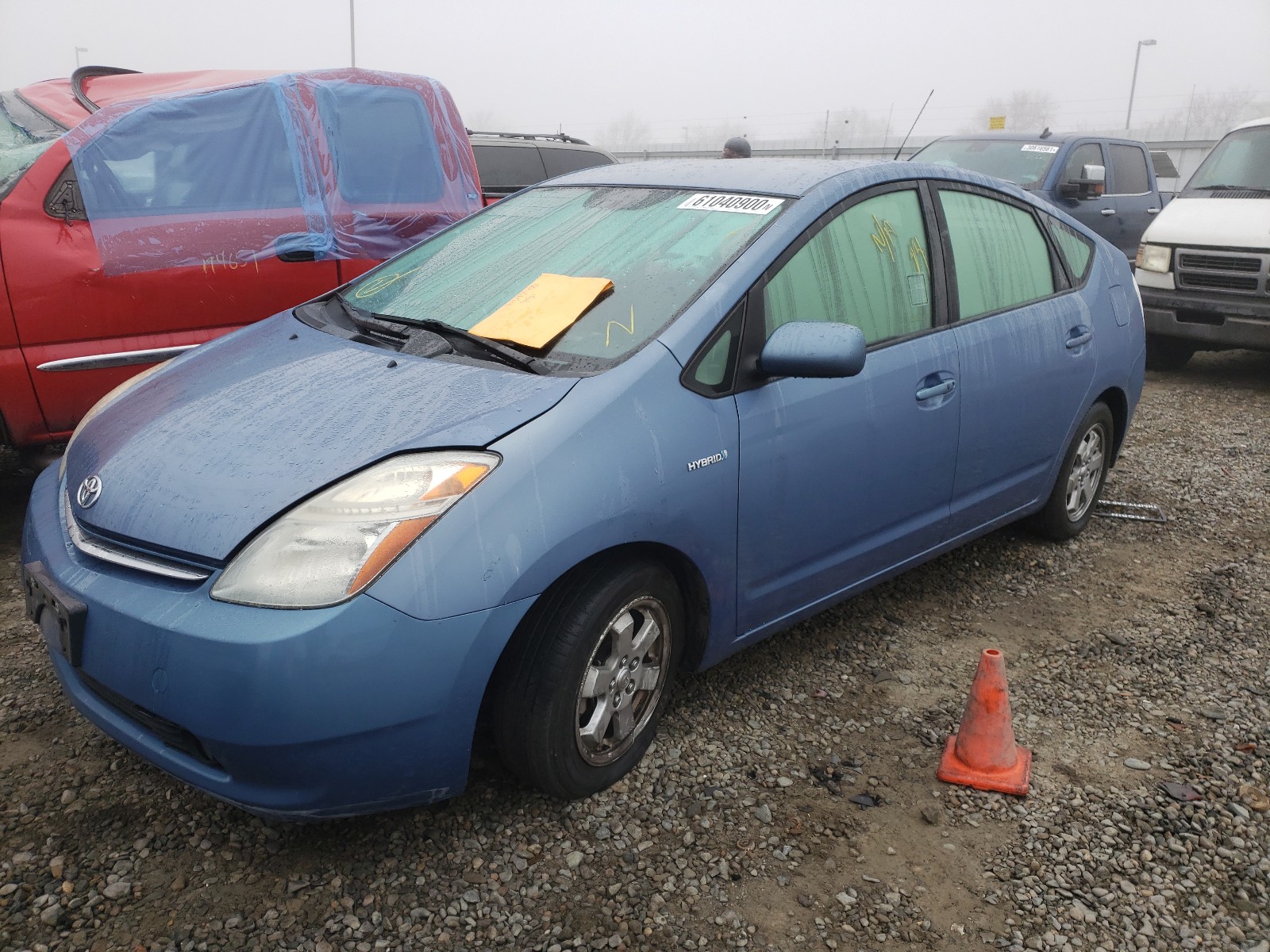 Photo 2 from auction – 2007 TOYOTA PRIUS with VIN JTDKB20U177628121
