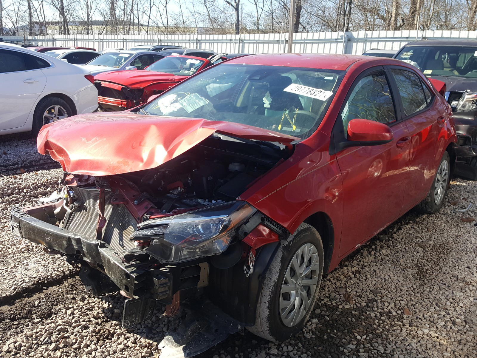 Photo 2 from auction – 2018 TOYOTA COROLLA with VIN 5YFBURHE3JP849953