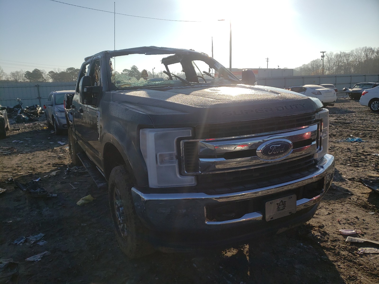 FORD F250 SUPER 2018 z numerem VIN 1FT7W2B69JEC16752 - Zdjęcie z aukcji
