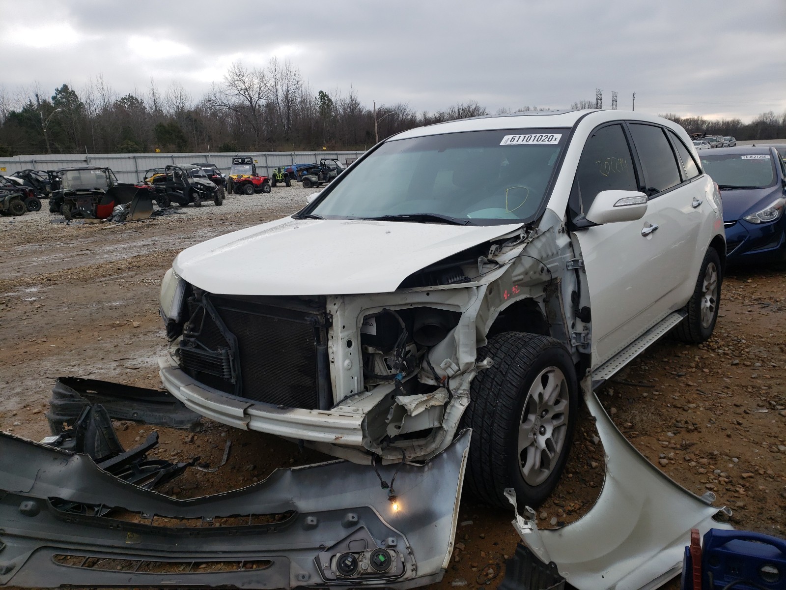 Photo 2 from auction – 2008 ACURA MDX TECHNO with VIN 2HNYD28328H510661