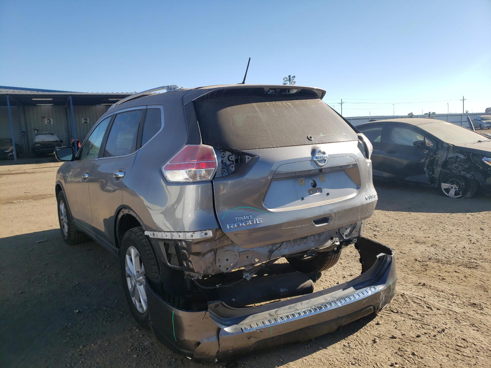 Photo 3 from auction – 2016 NISSAN ROGUE S with VIN KNMAT2MV3GP633493