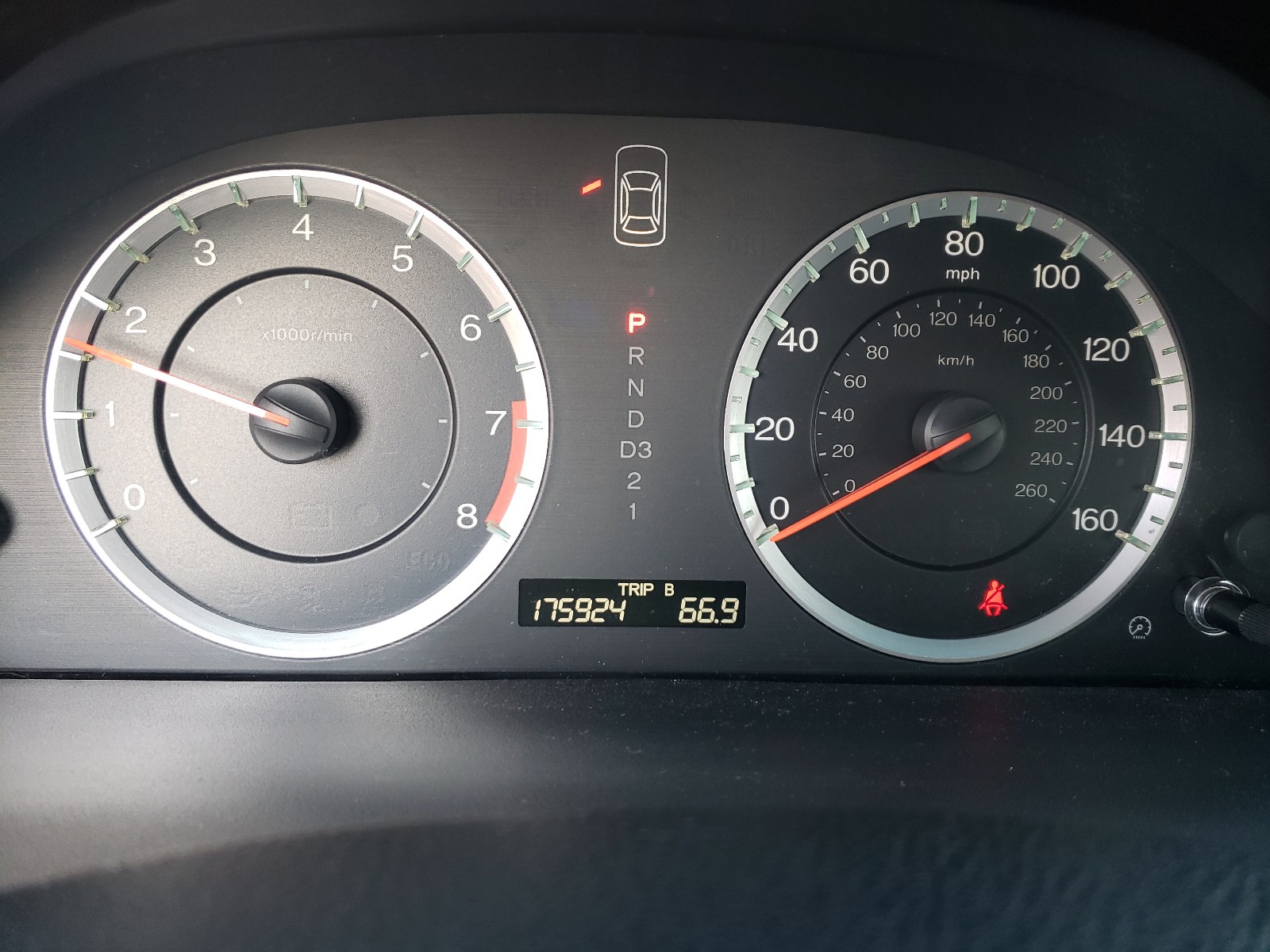 Photo 8 from auction – 2012 HONDA ACCORD LXP with VIN 1HGCP2F40CA003883