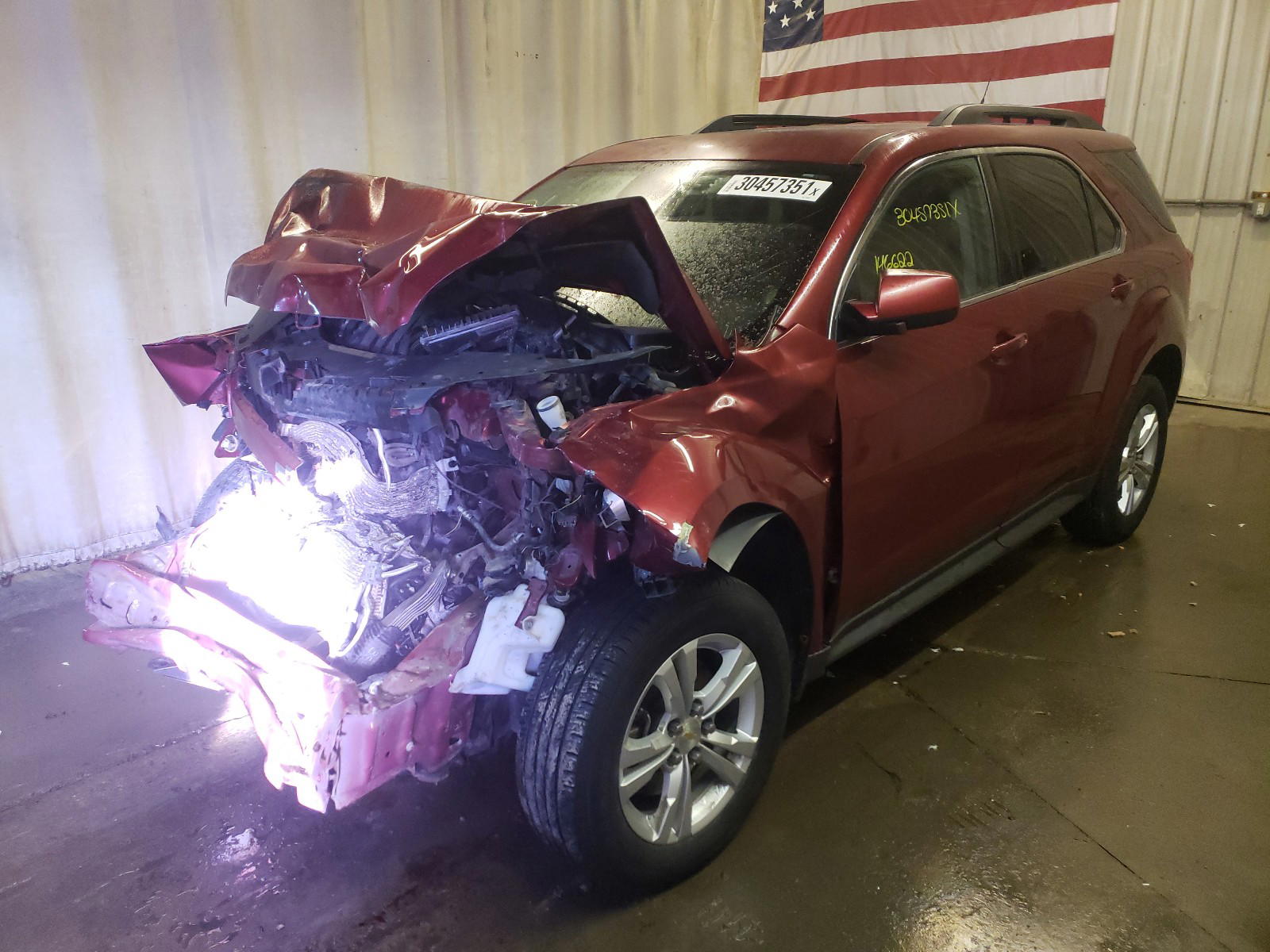 Photo 2 from auction – 2012 CHEVROLET EQUINOX LT with VIN 2GNALDEK7C6370863