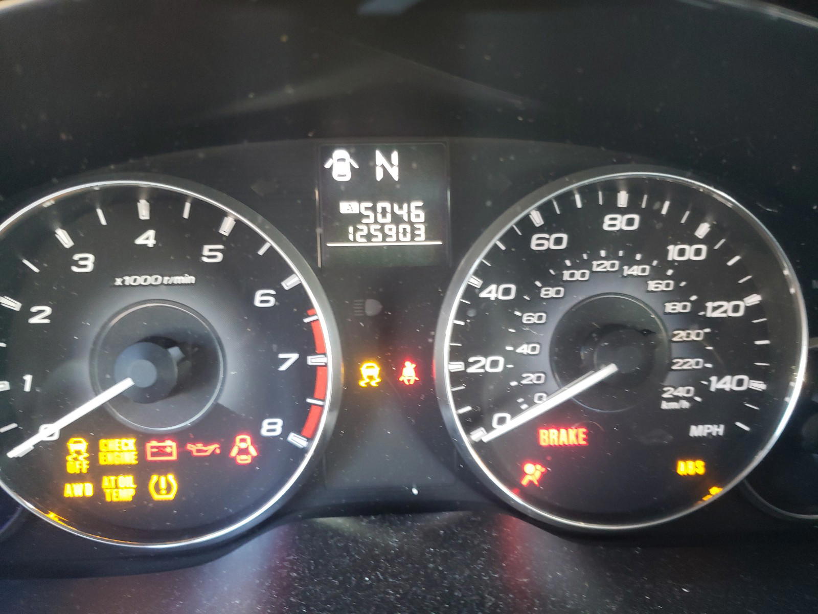 Photo 8 from auction – 2011 SUBARU OUTBACK 2. with VIN 4S4BRCACXB3438031