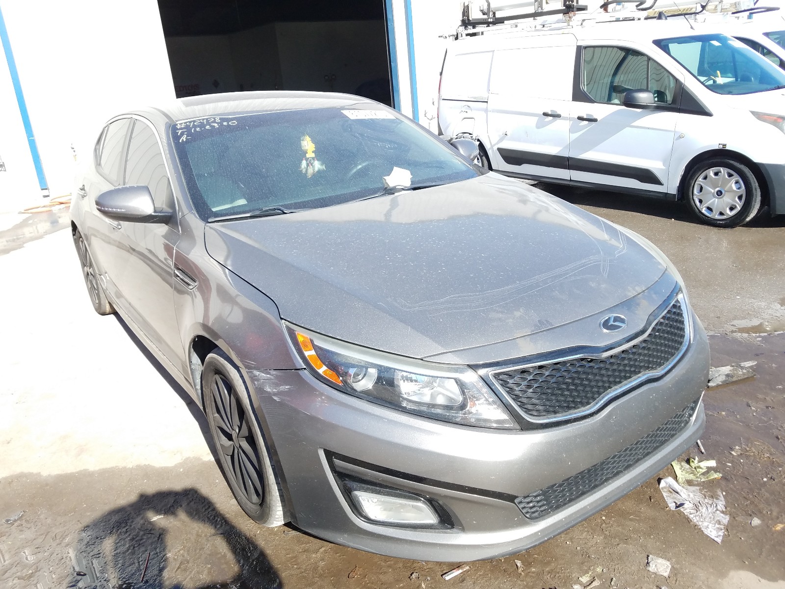 KIA OPTIMA LX 2015 with VIN 5XXGM4A77FG452010 - Photo from auction