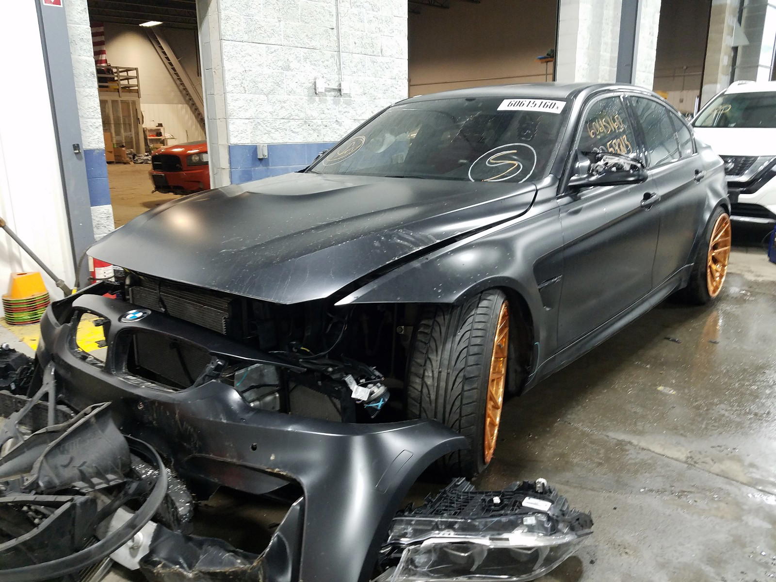 Photo 2 from auction – 2015 BMW M3 with VIN WBS3C9C54FP803712