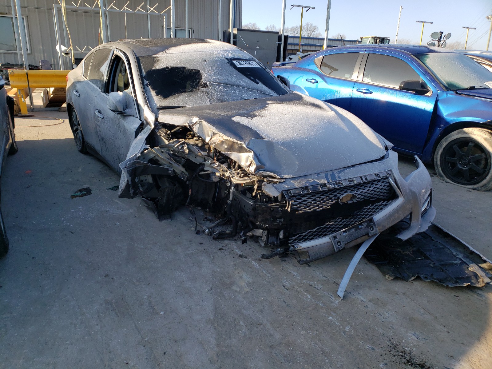 INFINITI Q50 PREMIU 2017 with VIN JN1EV7AP7HM733567 - Photo from auction