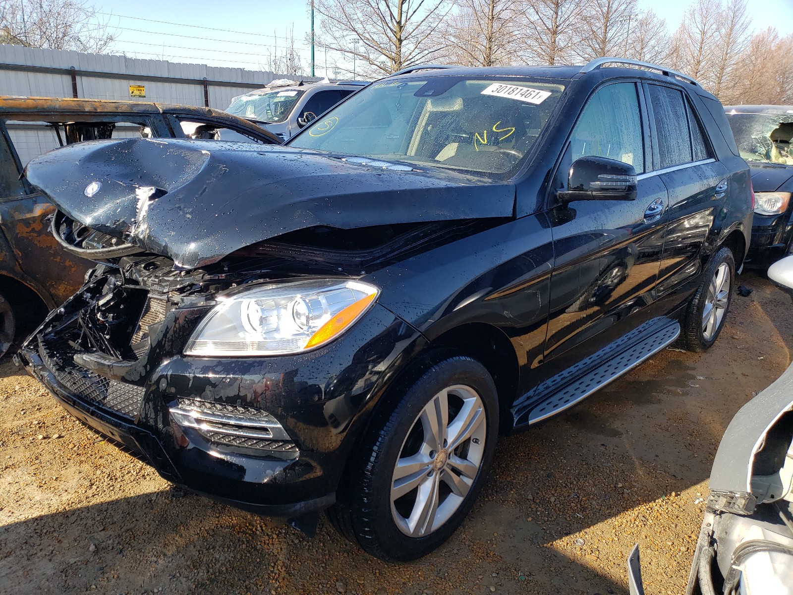 Photo 2 from auction – 2015 MERCEDES-BENZ ML 350 with VIN 4JGDA5JB4FA609747