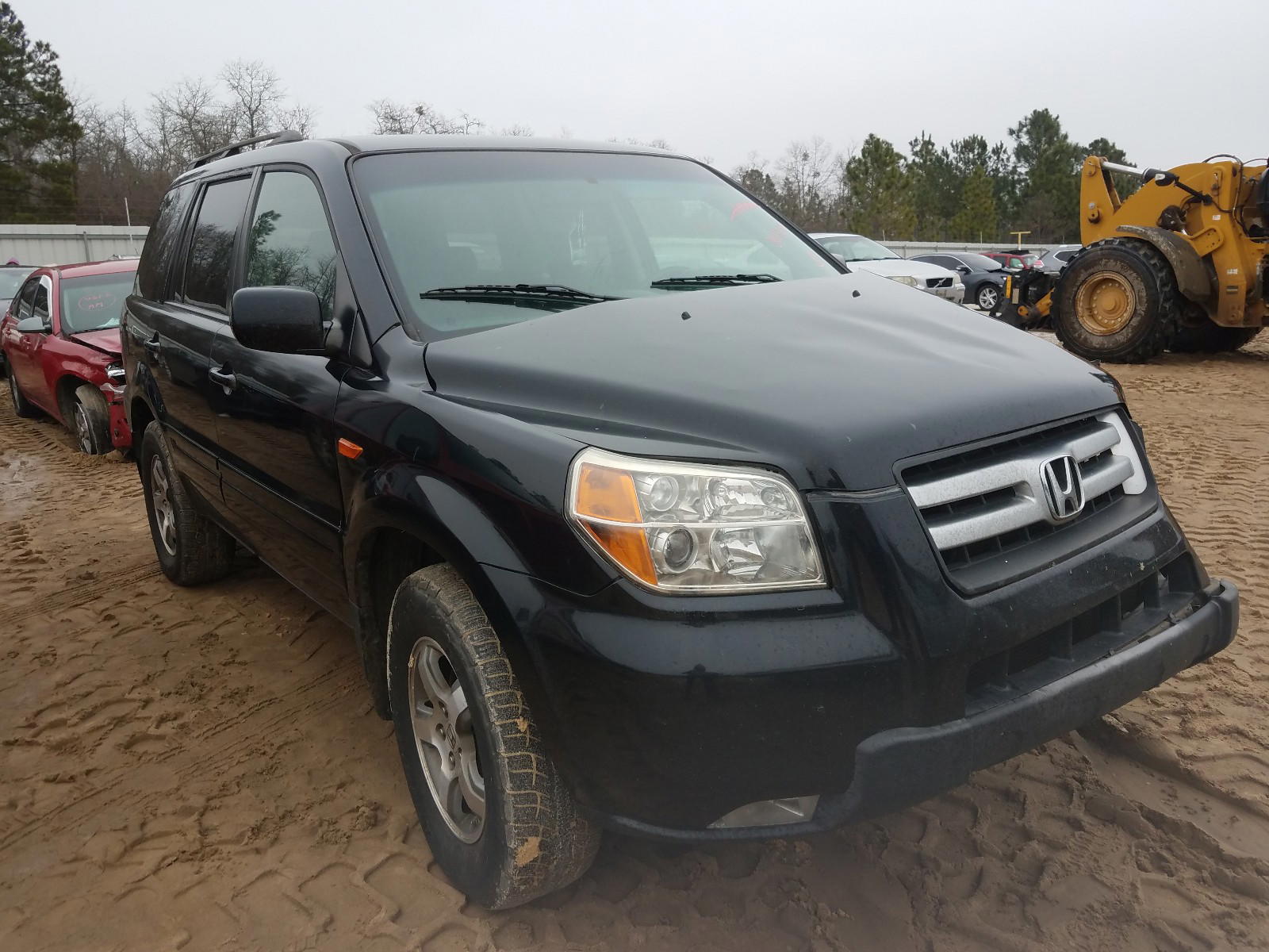 HONDA PILOT EX 2006 with VIN 5FNYF28406B006251 - Photo from auction