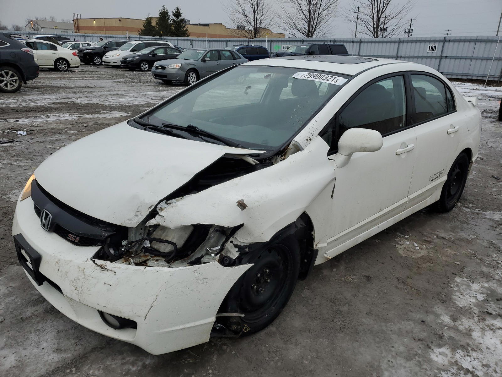 Photo 2 from auction – 2010 HONDA CIVIC SI with VIN 2HGFA5E52AH200076