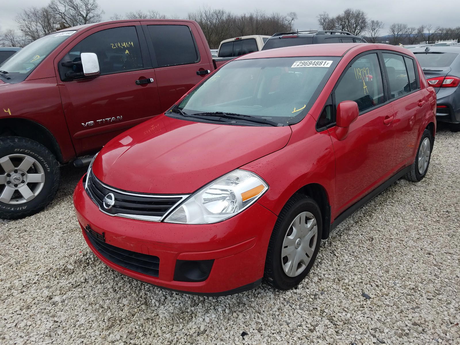 Photo 2 from auction – 2011 NISSAN VERSA with VIN 3N1BC1CP8BL370300