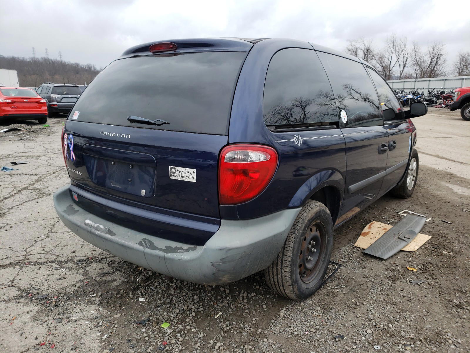 Photo 4 from auction – 2006 DODGE CARAVAN SE with VIN 1D4GP25B36B682128