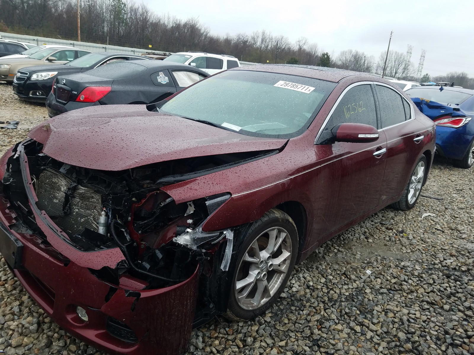 Photo 2 from auction – 2012 NISSAN MAXIMA S with VIN 1N4AA5AP3CC863068
