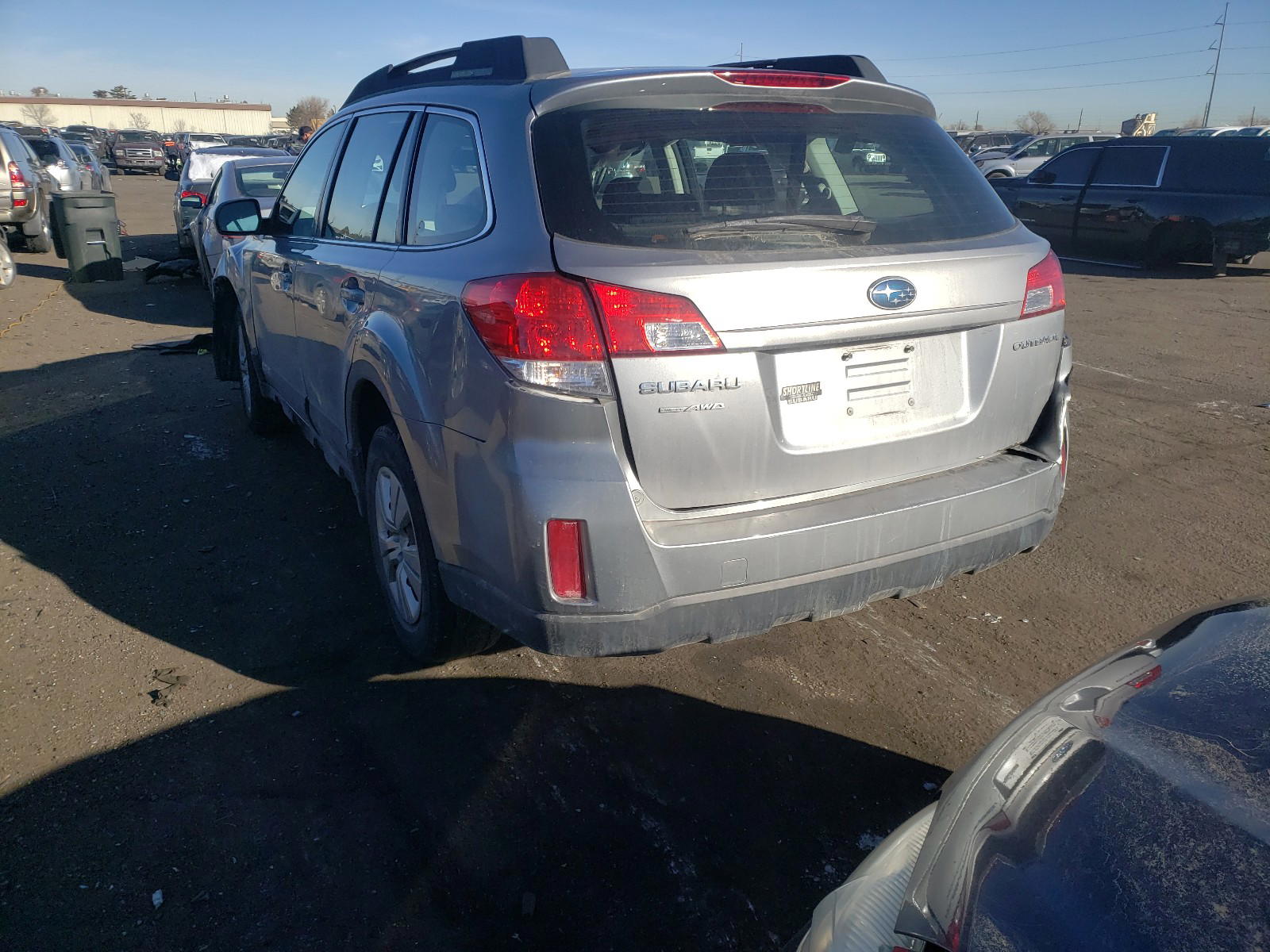 Photo 3 from auction – 2011 SUBARU OUTBACK 2. with VIN 4S4BRCACXB3438031
