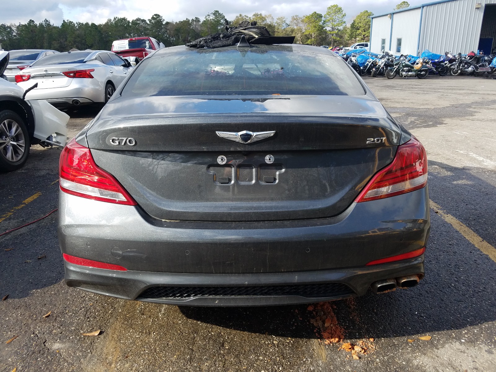 Photo 10 from auction – 2019 GENESIS G70 ELITE with VIN KMTG34LA4KU032190