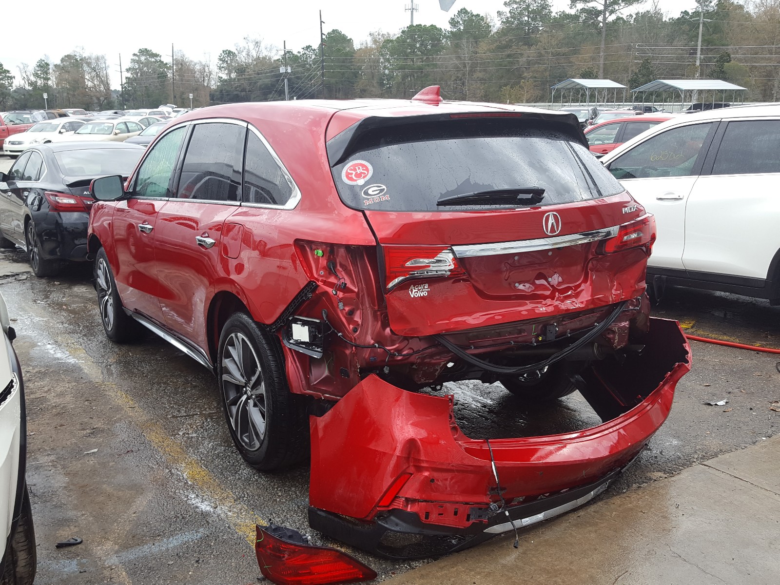 Photo 3 from auction – 2020 ACURA MDX TECHNO with VIN 5J8YD3H55LL002047