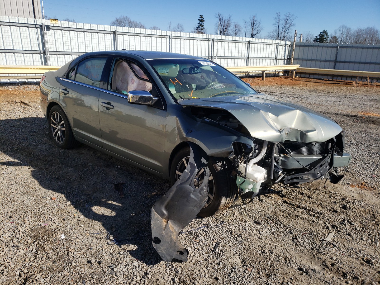 LINCOLN MKZ 2008 with VIN 3LNHM28T68R655515 - Photo from auction