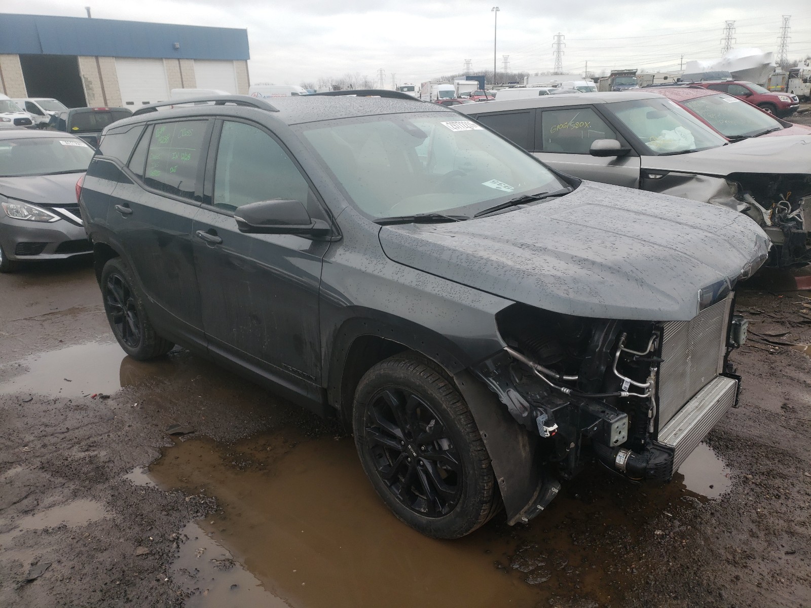 GMC TERRAIN SL 2020 with VIN 3GKALMEV7LL272130 - Photo from auction