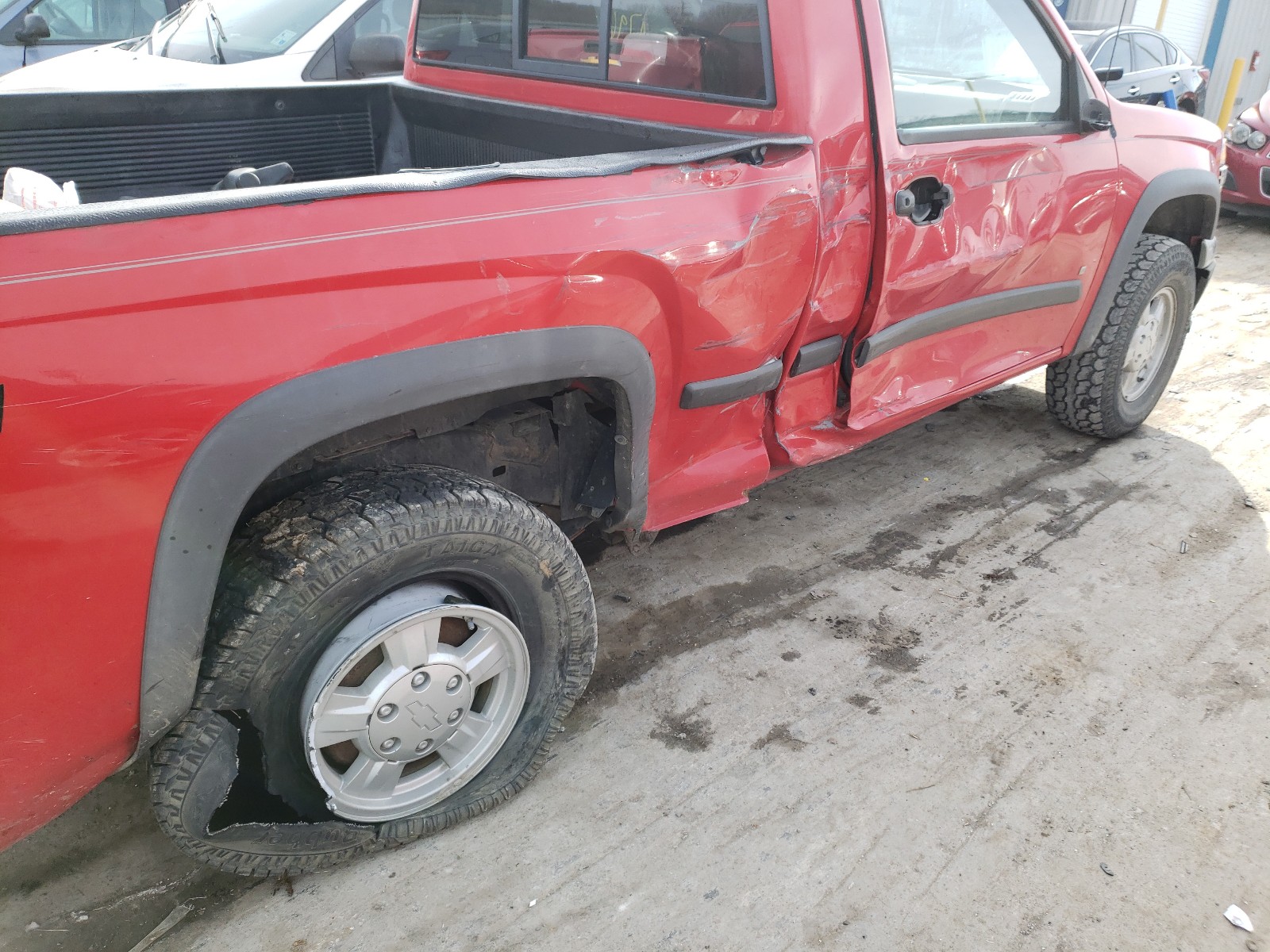 Photo 9 from auction – 2007 CHEVROLET COLORADO with VIN 1GCDT149278154521