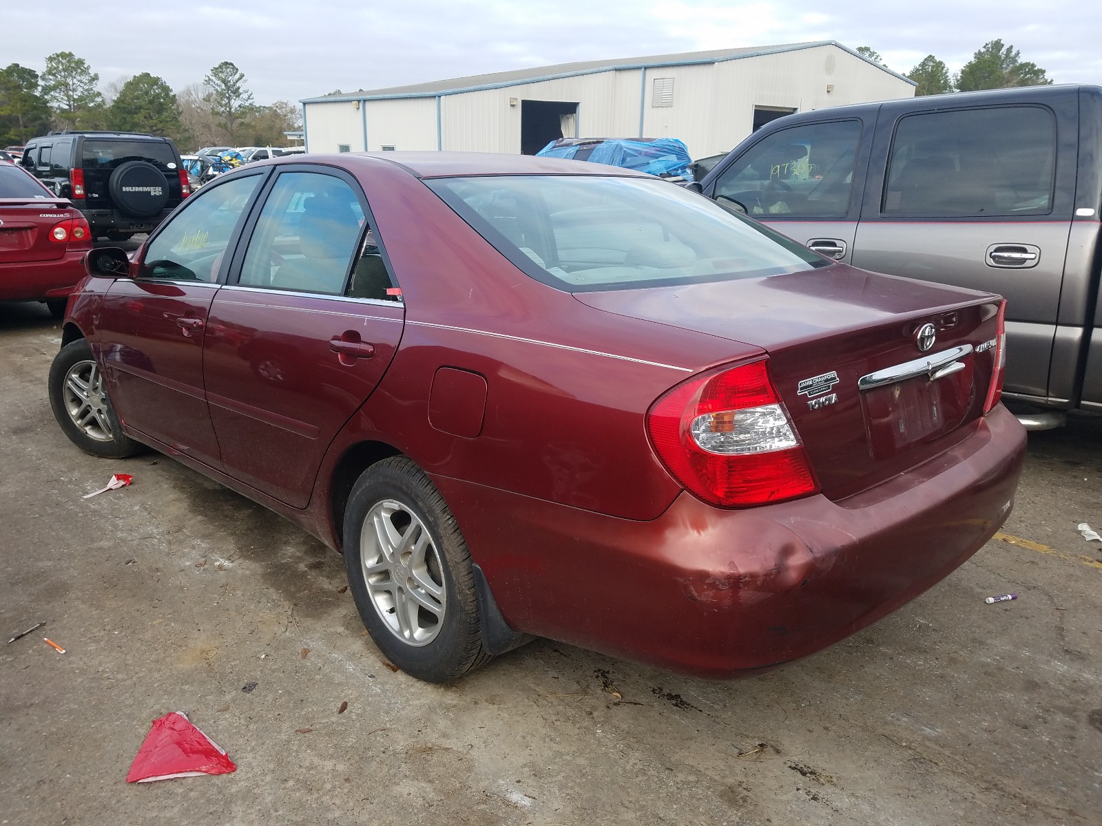 Photo 3 from auction – 2004 TOYOTA CAMRY LE with VIN 4T1BE32KX4U280627