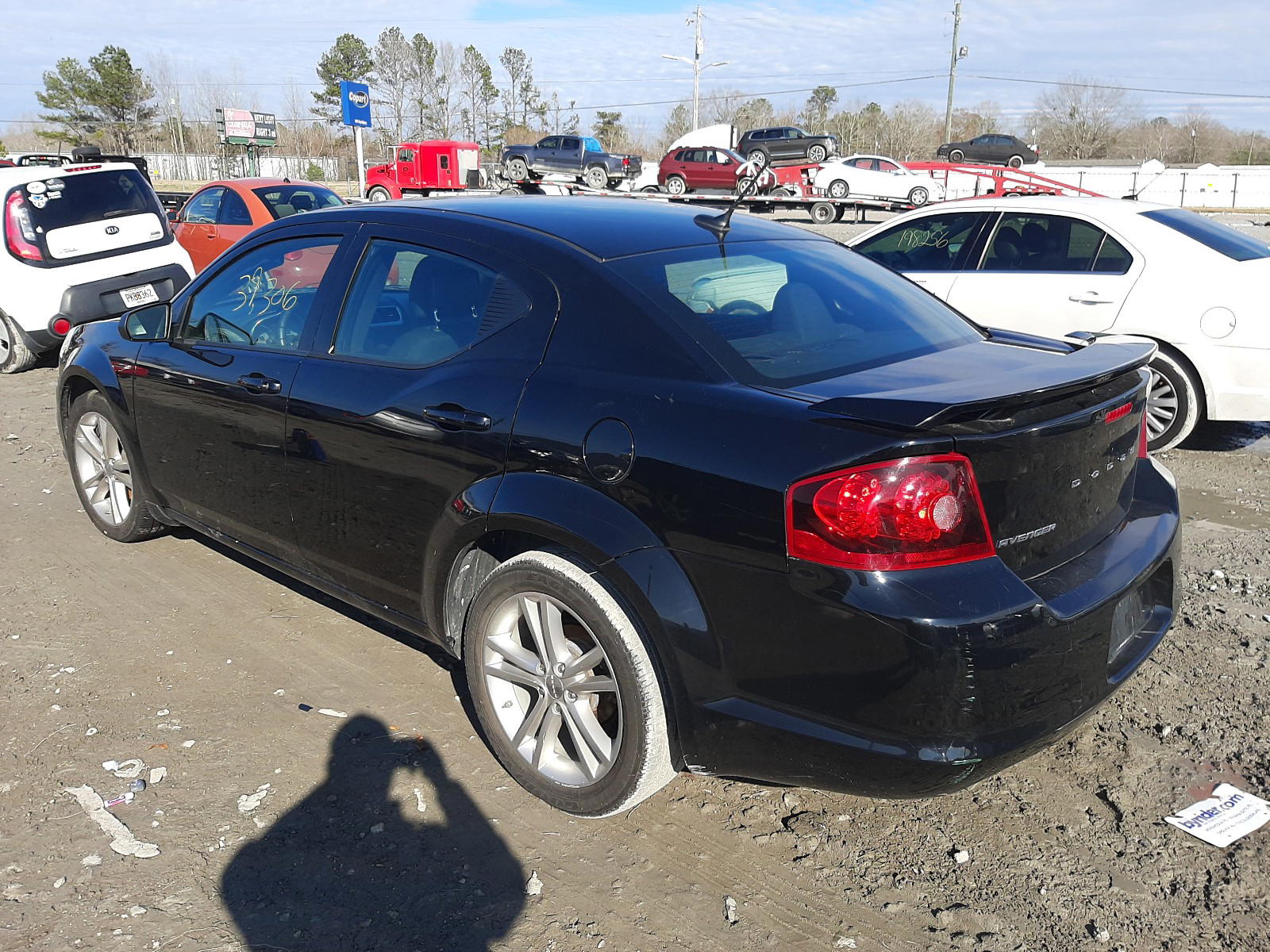 Photo 3 from auction – 2014 DODGE AVENGER SE with VIN 1C3CDZAG0EN174554