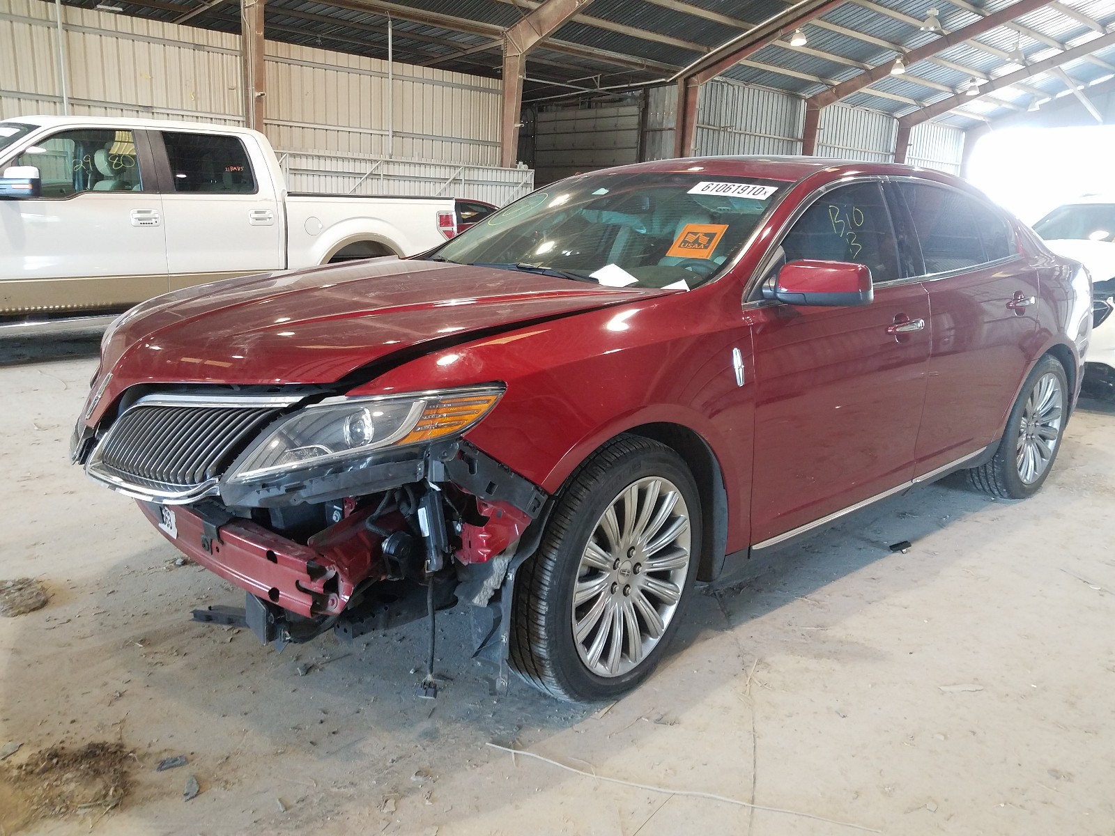 Photo 2 from auction – 2014 LINCOLN MKS with VIN 1LNHL9DK7EG602592