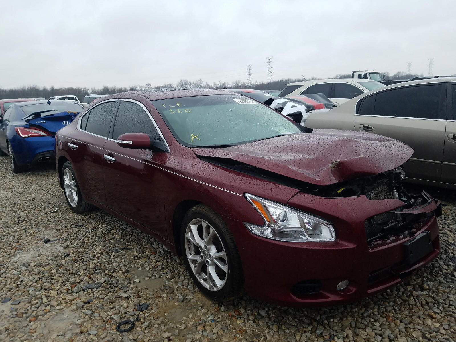 NISSAN MAXIMA S 2012 with VIN 1N4AA5AP3CC863068 - Photo from auction