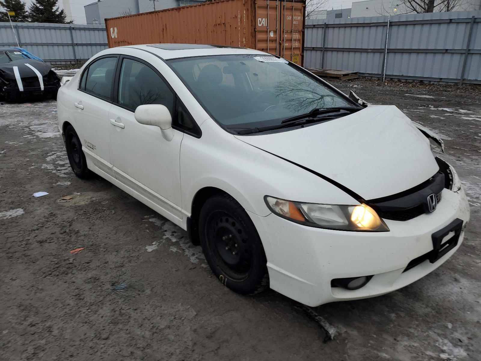 HONDA CIVIC SI 2010 with VIN 2HGFA5E52AH200076 - Photo from auction