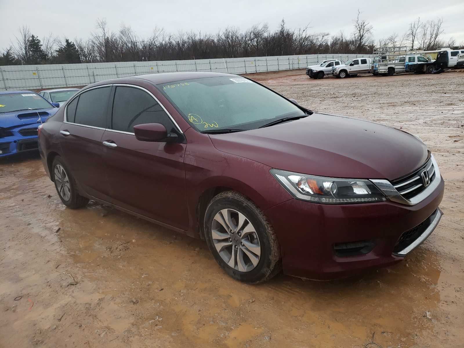 HONDA ACCORD LX 2015 with VIN 1HGCR2F32FA175158 - Photo from auction