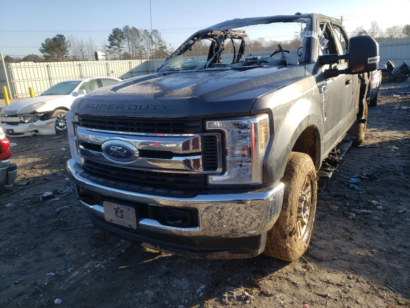 Photo 2 from auction – 2018 FORD F250 SUPER with VIN 1FT7W2B69JEC16752