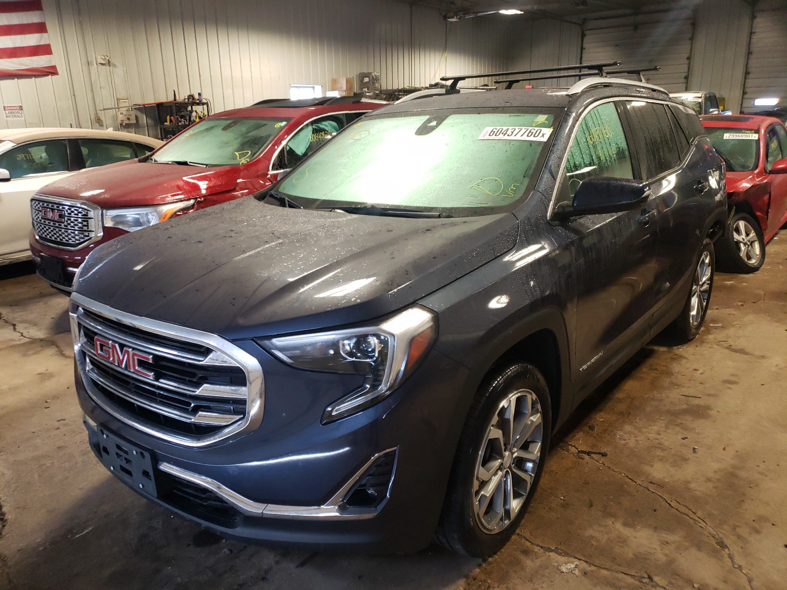 Photo 2 from auction – 2018 GMC TERRAIN SL with VIN 3GKALVEX9JL302619