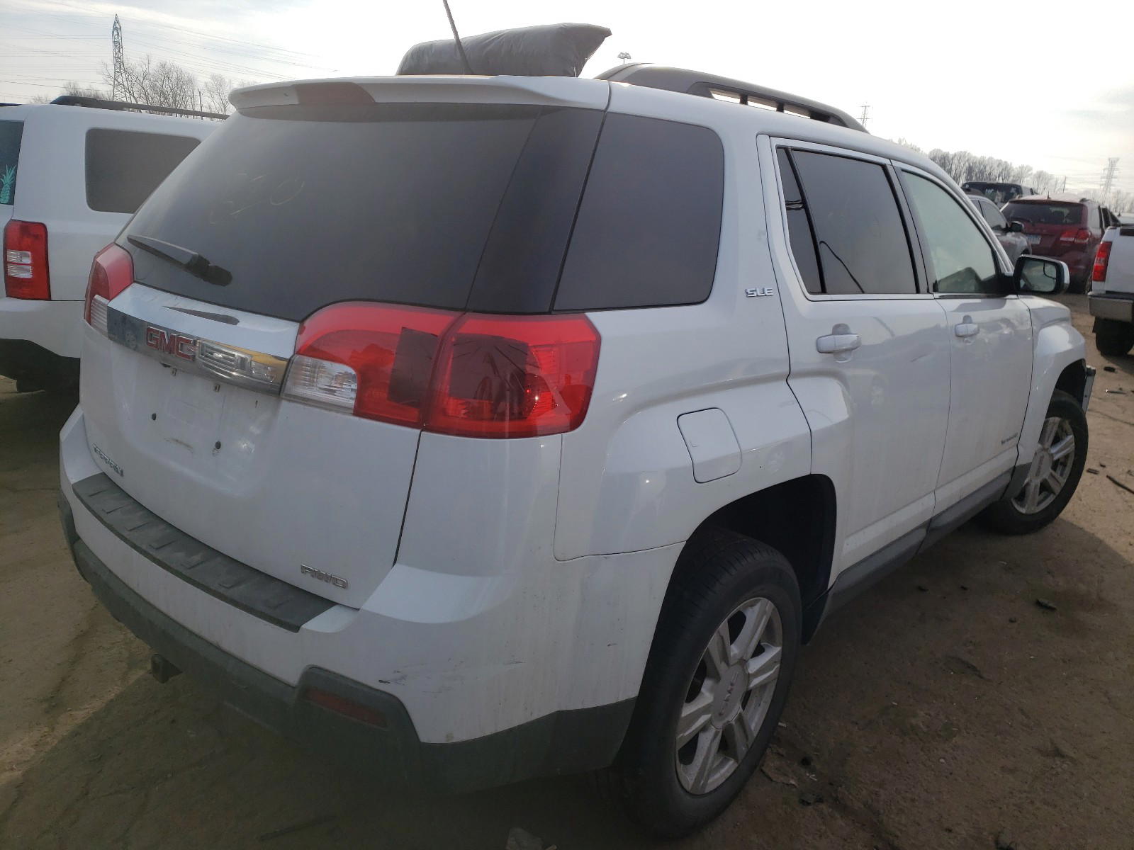 Photo 4 from auction – 2014 GMC TERRAIN SL with VIN 2GKFLWEK2E6249322
