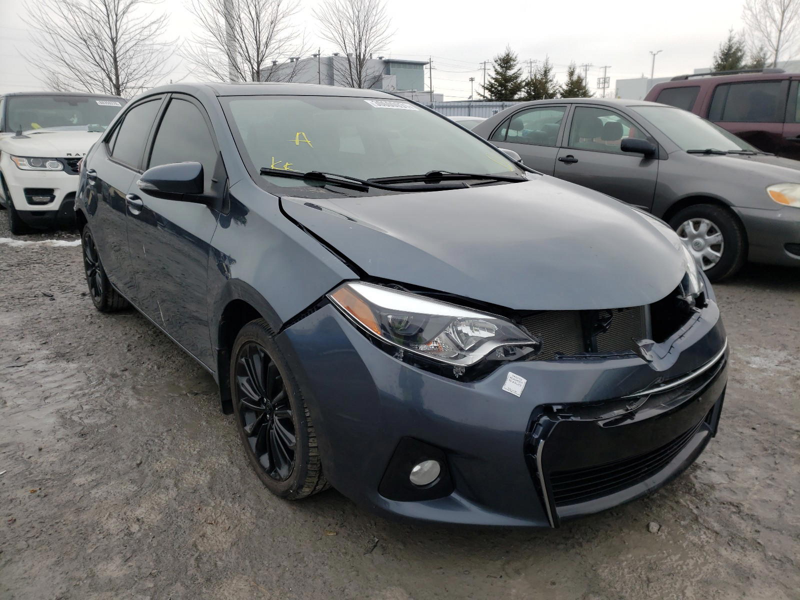 TOYOTA COROLLA L 2015 with VIN 2T1BURHEXFC268845 - Photo from auction