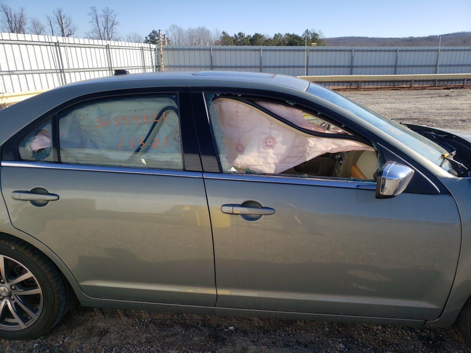 Photo 9 from auction – 2008 LINCOLN MKZ with VIN 3LNHM28T68R655515