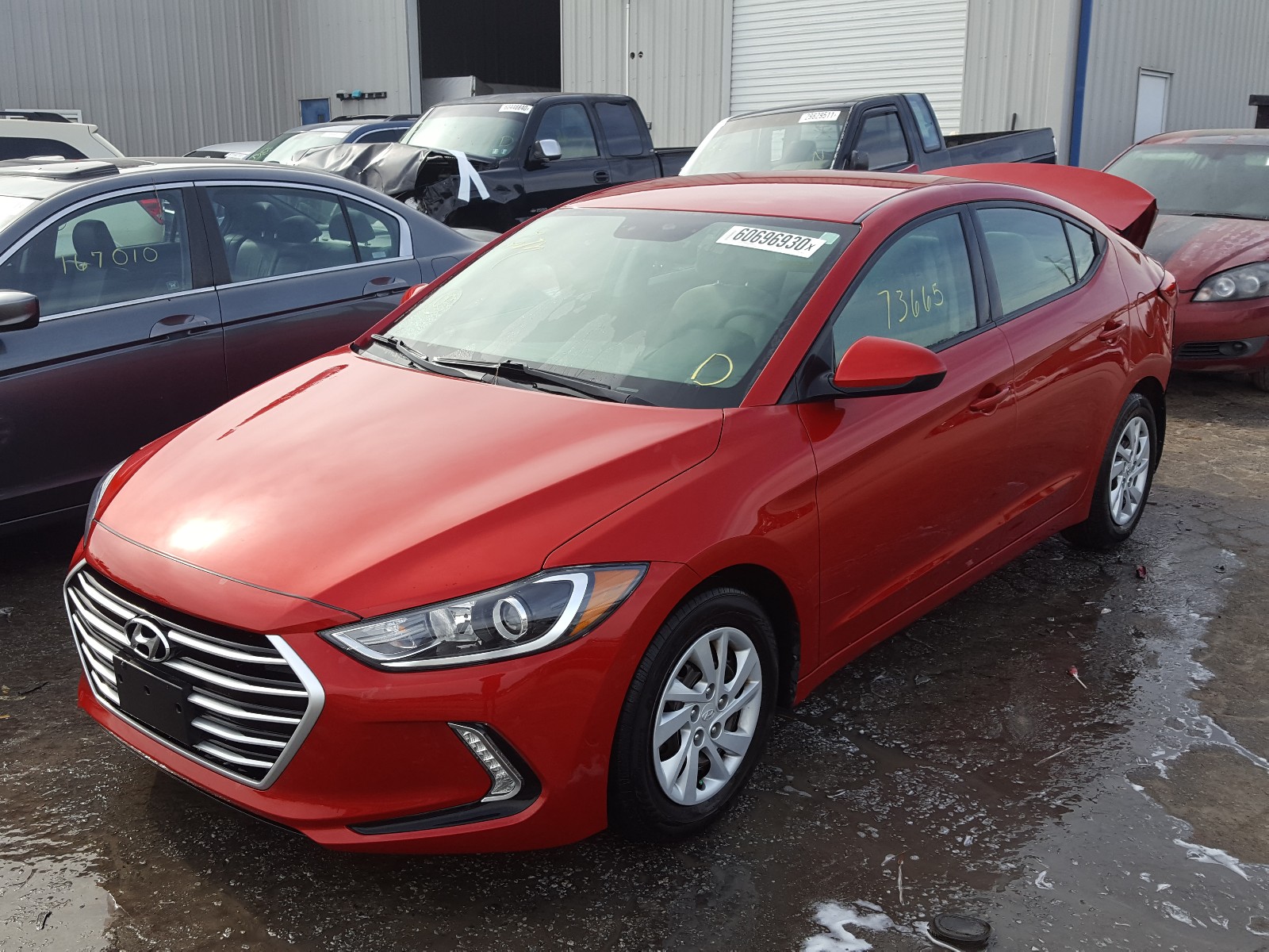Photo 2 from auction – 2017 HYUNDAI ELANTRA SE with VIN 5NPD74LF1HH080332