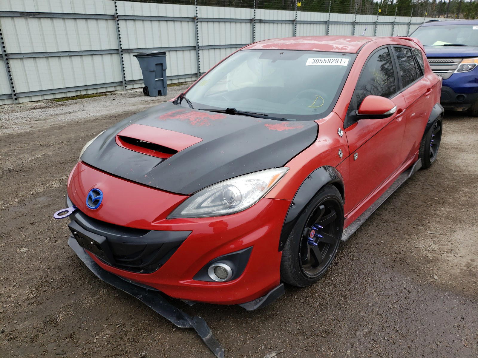 Photo 2 from auction – 2012 MAZDA SPEED 3 with VIN JM1BL1L49C1508194