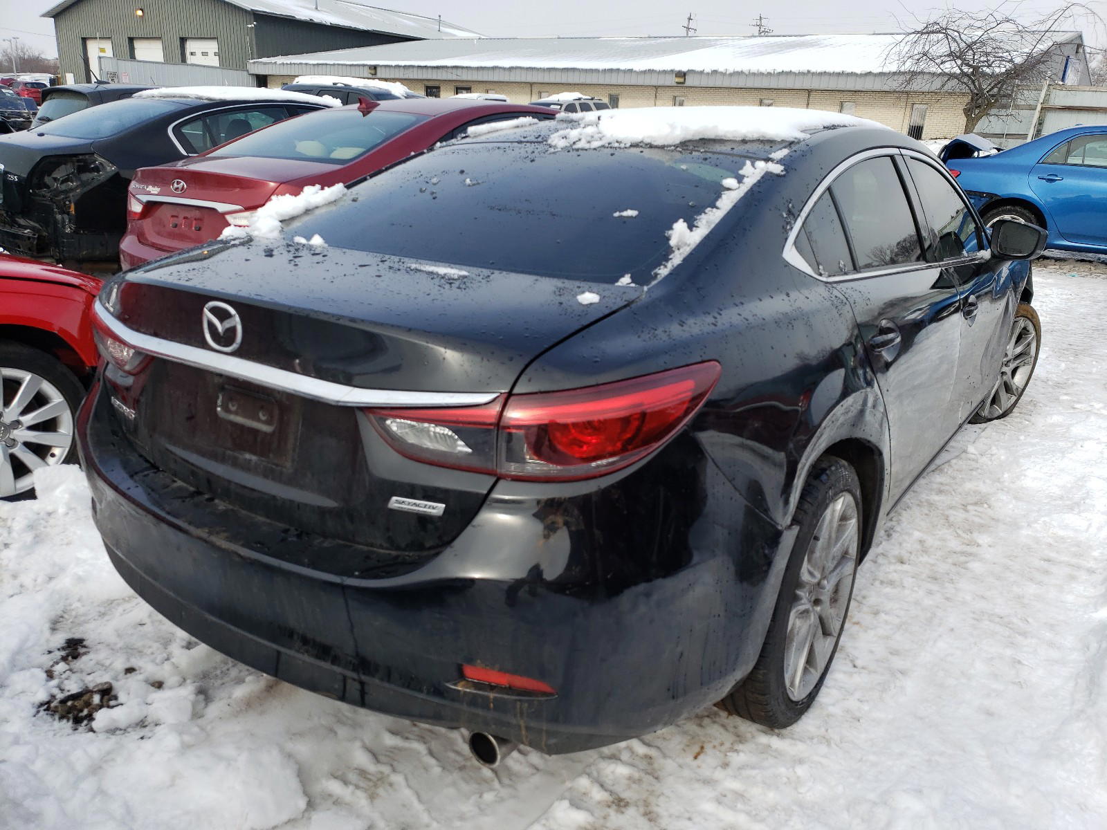 Photo 4 from auction – 2017 MAZDA 6 TOURING with VIN JM1GL1V56H1107608