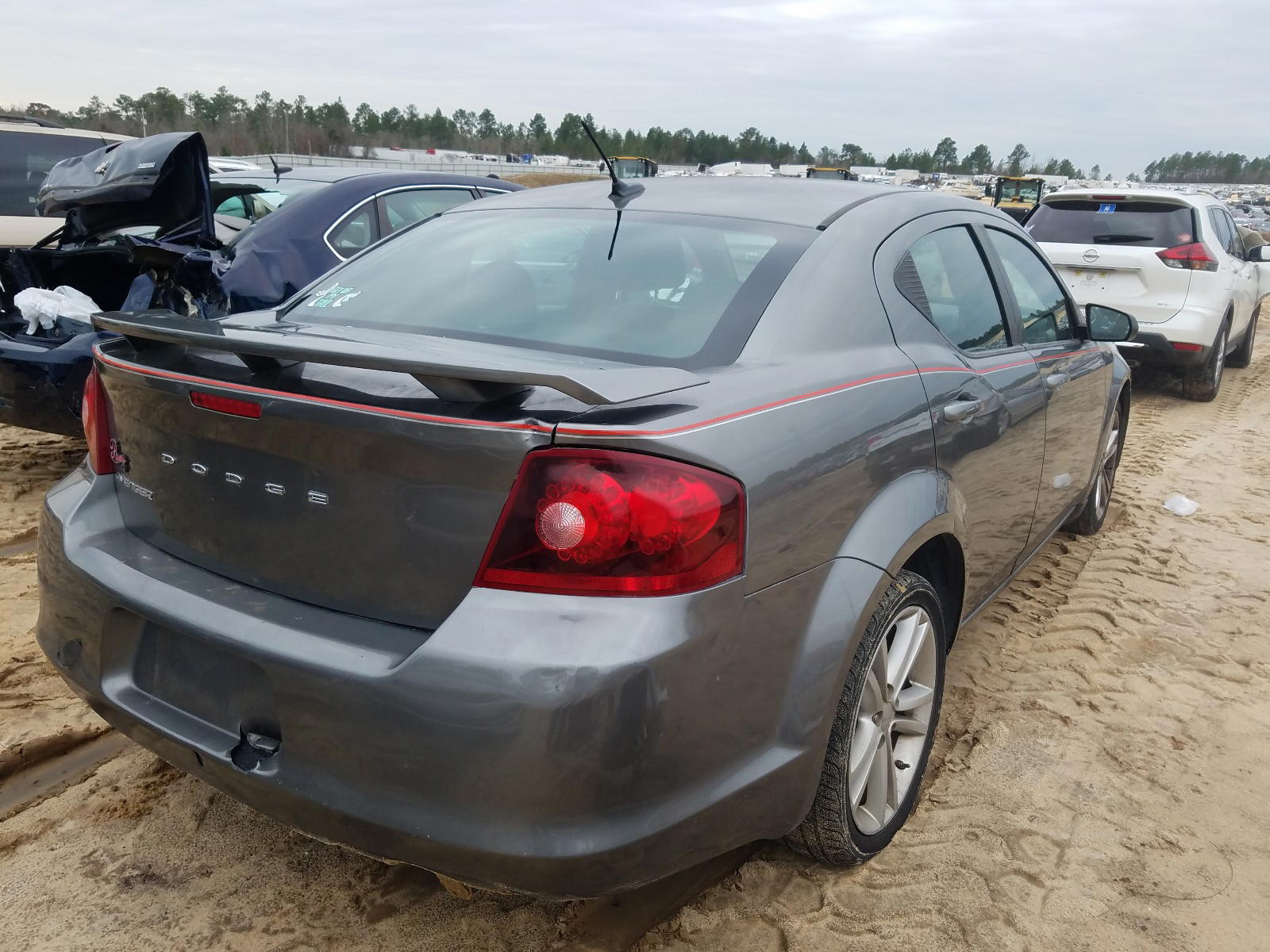 Photo 4 from auction – 2012 DODGE AVENGER SE with VIN 1C3CDZAG7CN329890