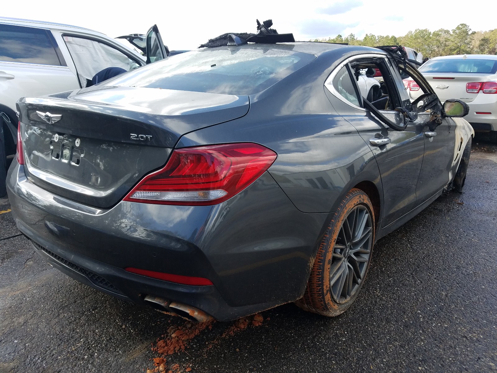 Photo 4 from auction – 2019 GENESIS G70 ELITE with VIN KMTG34LA4KU032190