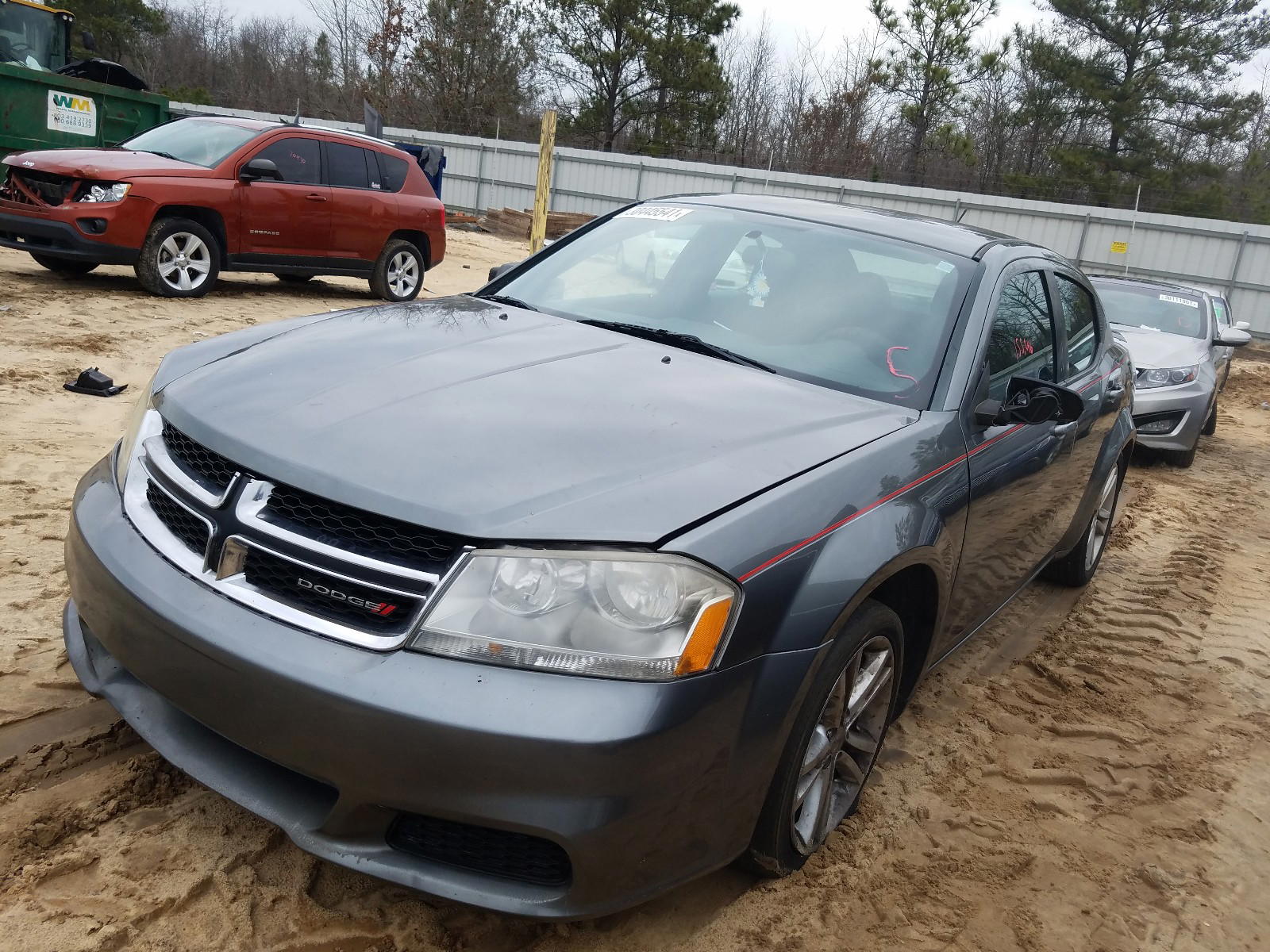 Photo 2 from auction – 2012 DODGE AVENGER SE with VIN 1C3CDZAG7CN329890