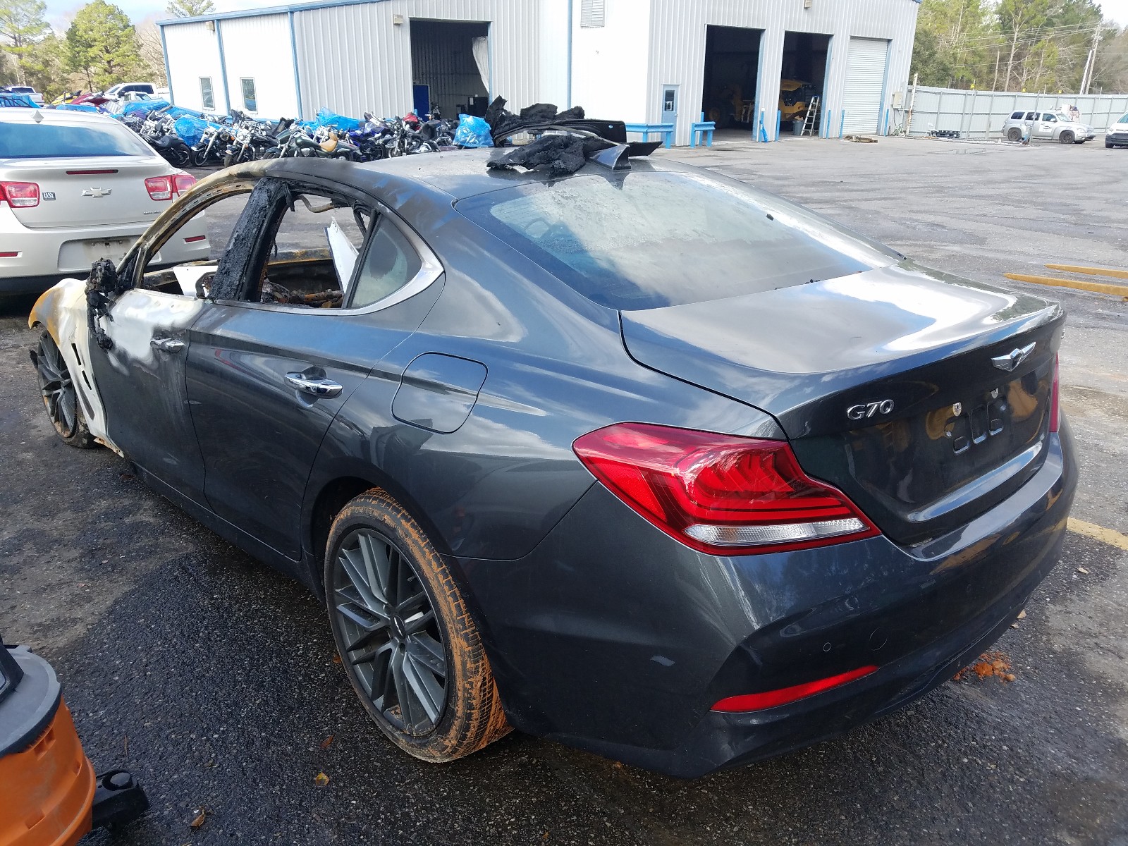 Photo 3 from auction – 2019 GENESIS G70 ELITE with VIN KMTG34LA4KU032190