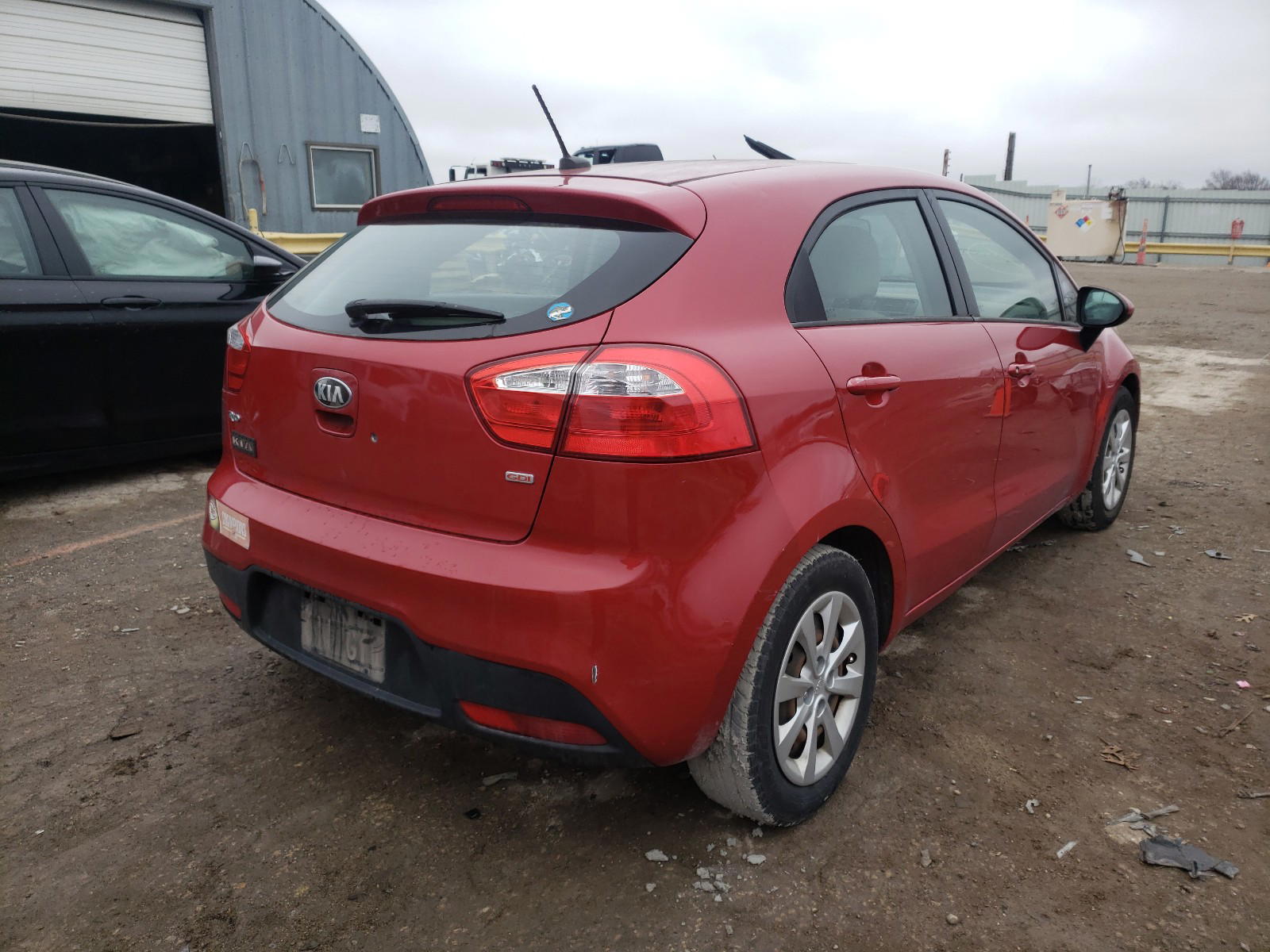 Photo 4 from auction – 2013 KIA RIO LX with VIN KNADM5A35D6243718