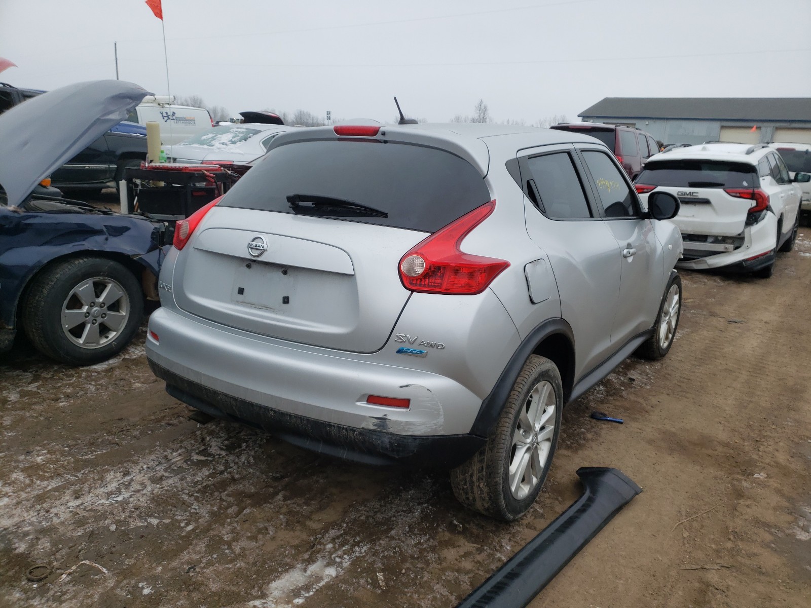 Photo 4 from auction – 2013 NISSAN JUKE S with VIN JN8AF5MV0DT209785