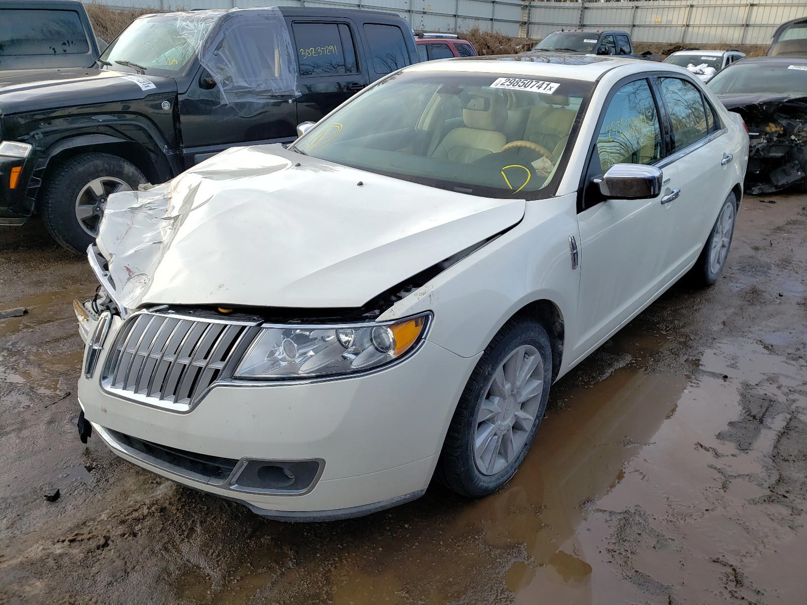 Photo 2 from auction – 2012 LINCOLN MKZ with VIN 3LNHL2JC7CR801765