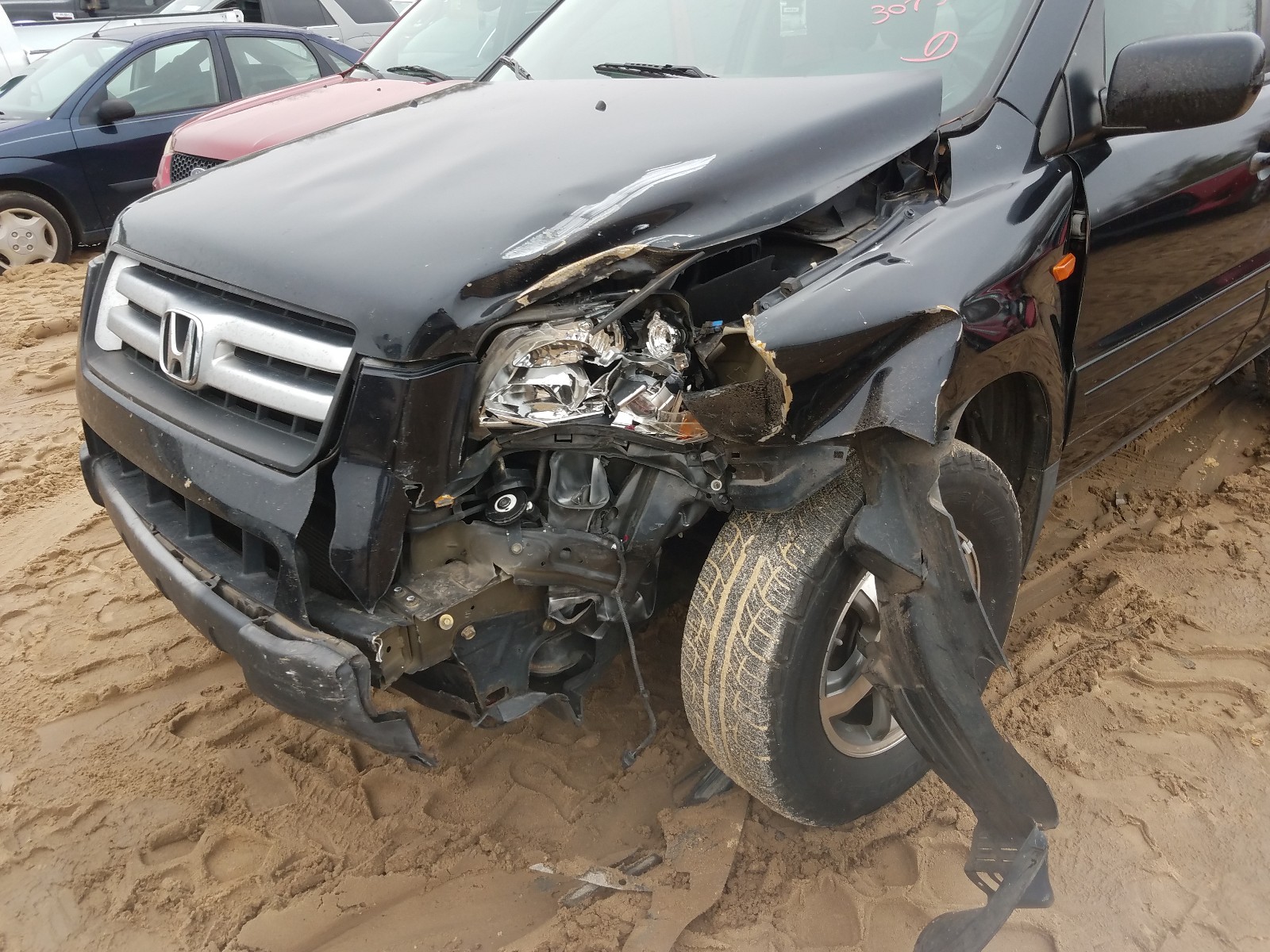 صورة رقم 9 من المزاد - 2006 HONDA PILOT EX مع VIN 5FNYF28406B006251