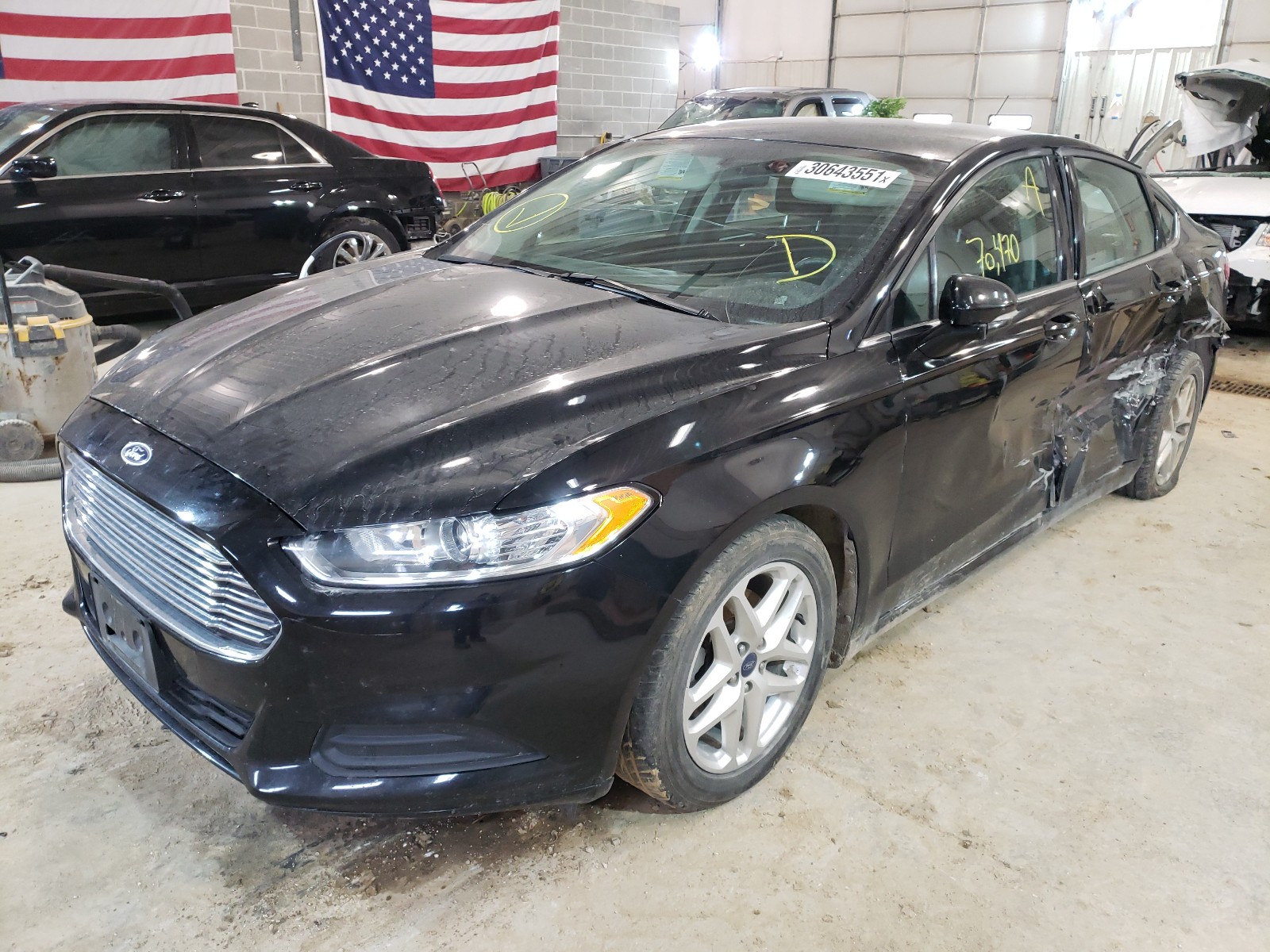 Photo 2 from auction – 2016 FORD FUSION SE with VIN 1FA6P0H73G5113726