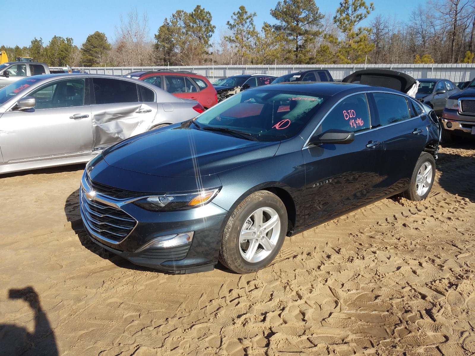 Photo 2 from auction – 2019 CHEVROLET MALIBU LS with VIN 1G1ZB5ST0KF124445